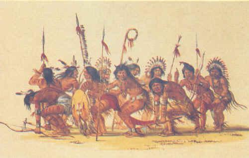 George Catlin War Dance